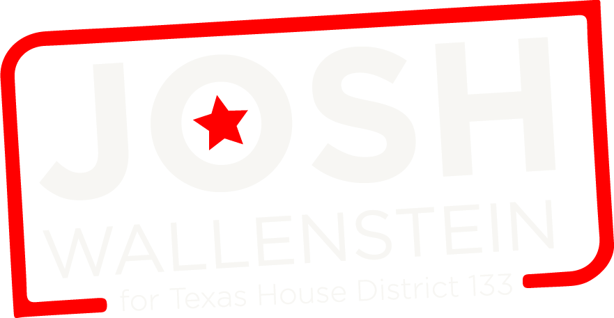 20250703_035728670_iOS Josh Wallenstein for Texas House District 133 logo
