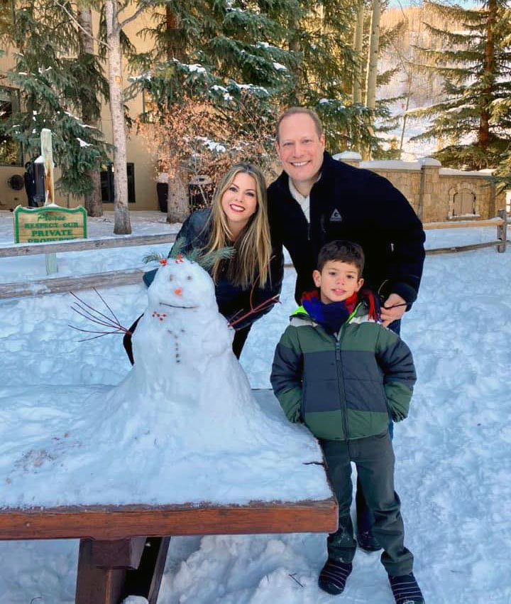 Wallenstein Family on a winter vacation